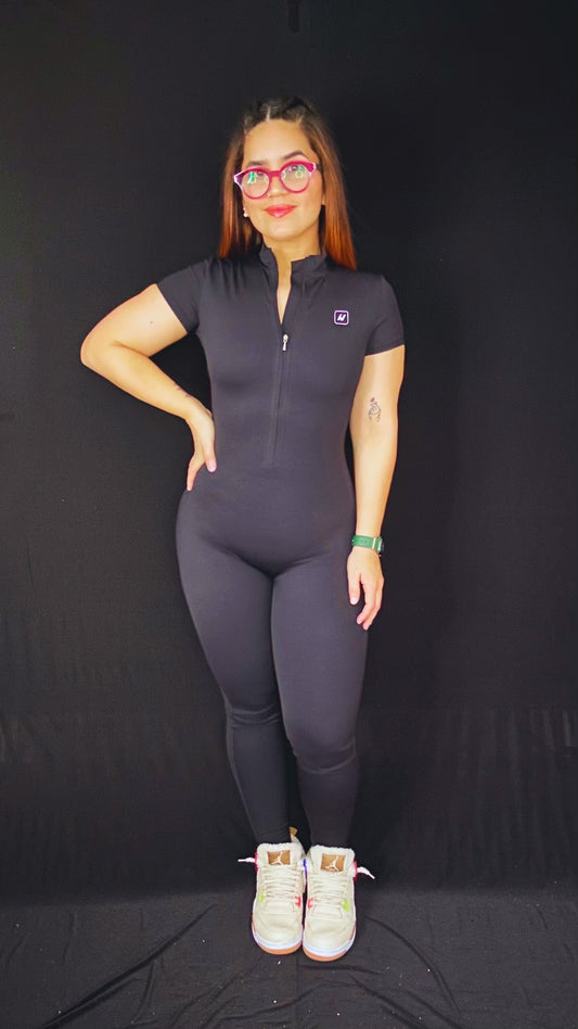 Black jumpsuit