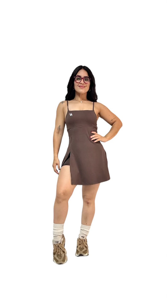 Brown dress